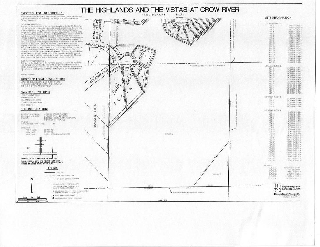 XXXX TBD Lot 10 Block 1 , Hanover, MN 55341