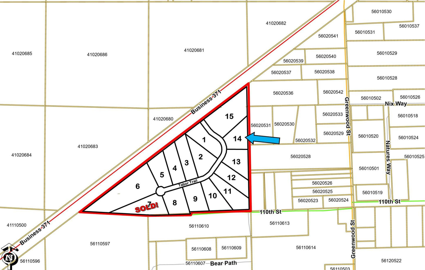 (Lot 14) 11192 Tabor Trail, Crow Wing Twp, MN 56401