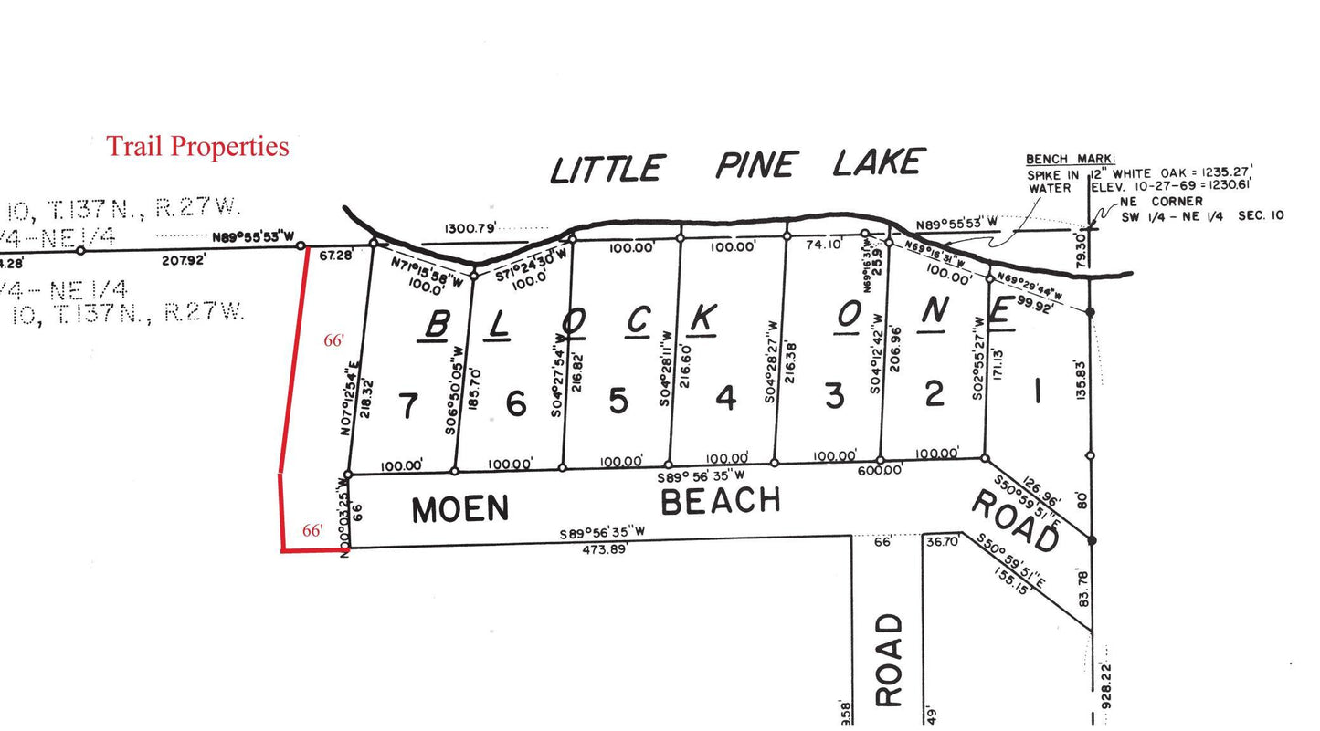 TBD Moen Beach Trail, Crosslake, MN 56442