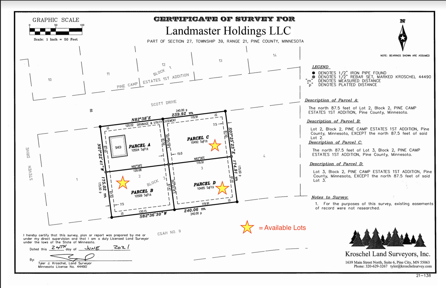 xxx Chengwatana Court, Pine City Twp, MN 55063