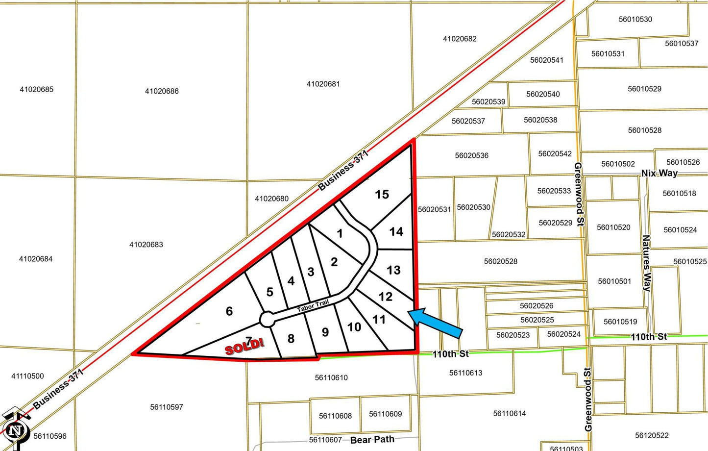 (Lot 12) 11158 Tabor Trail, Crow Wing Twp, MN 56401