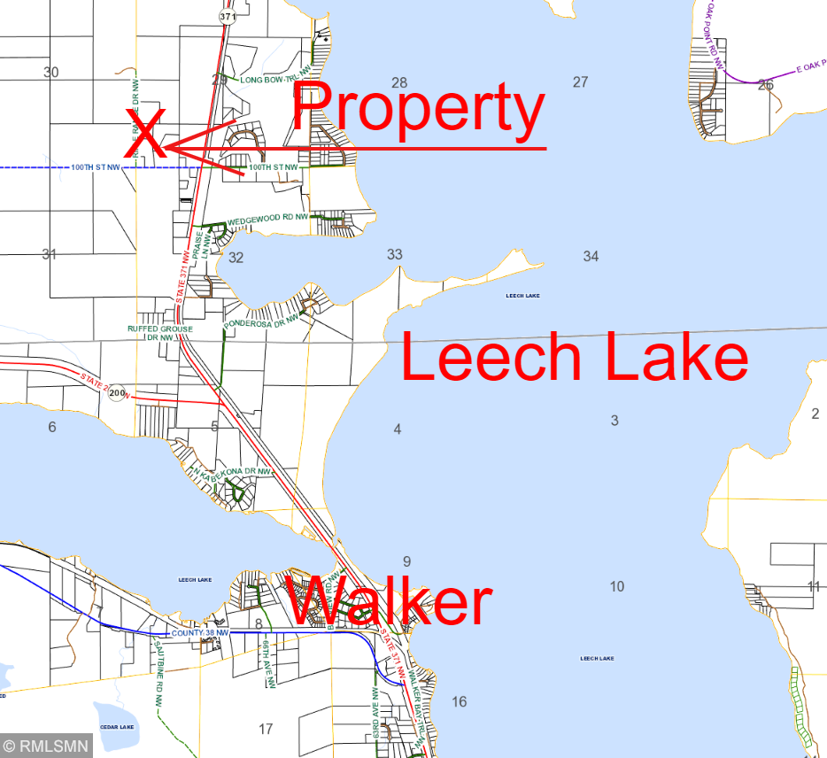 TBD 100th Street, Leech Lake Twp, MN 56461