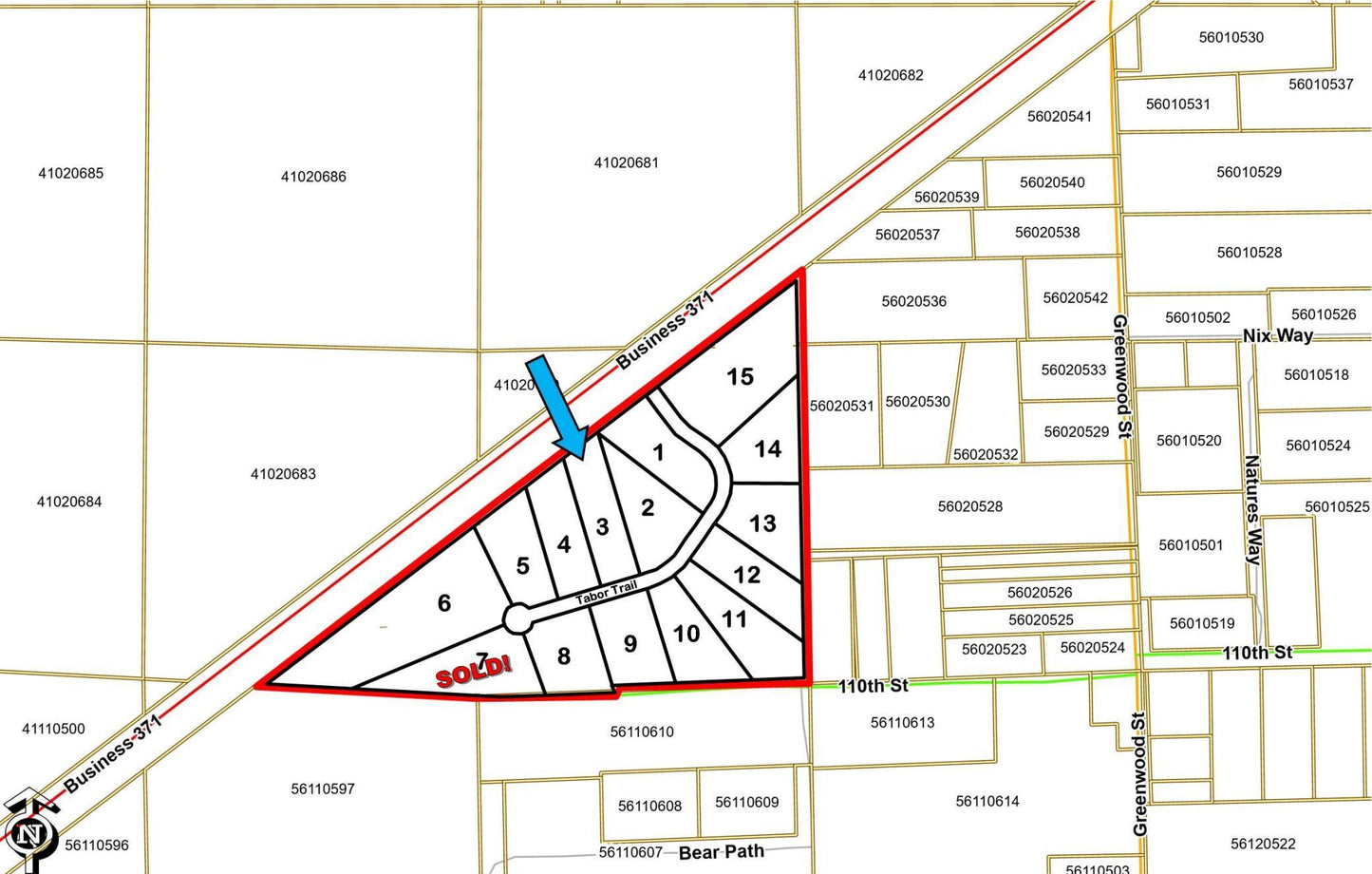 (Lot 3) 11103 Tabor Trail, Crow Wing Twp, MN 56401